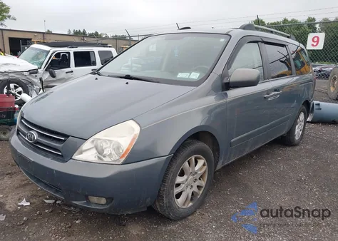 2006 Kia Sedona Ex/Lx z USA, uszkodzony, nr VIN KNDMB233266028434